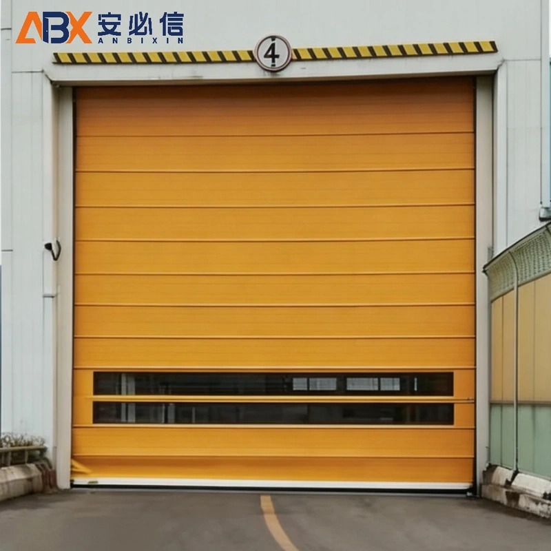 呼和浩特快速堆积门项目案例｜安必信工业门厂家
