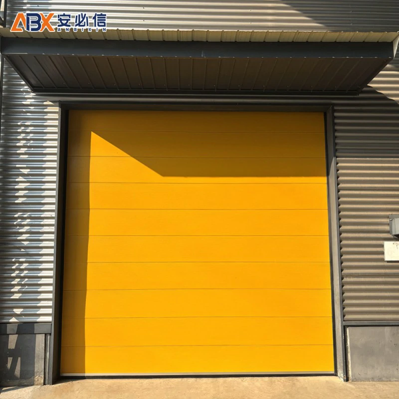 呼和浩特铝板提升门项目案例｜安必信工业门厂家